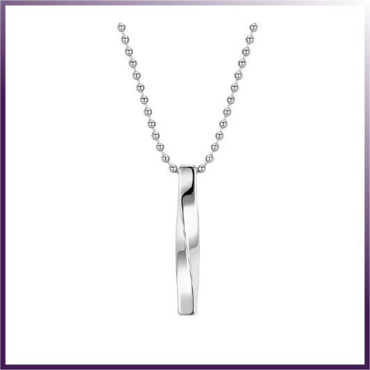 Rhombus Titanium Necklace