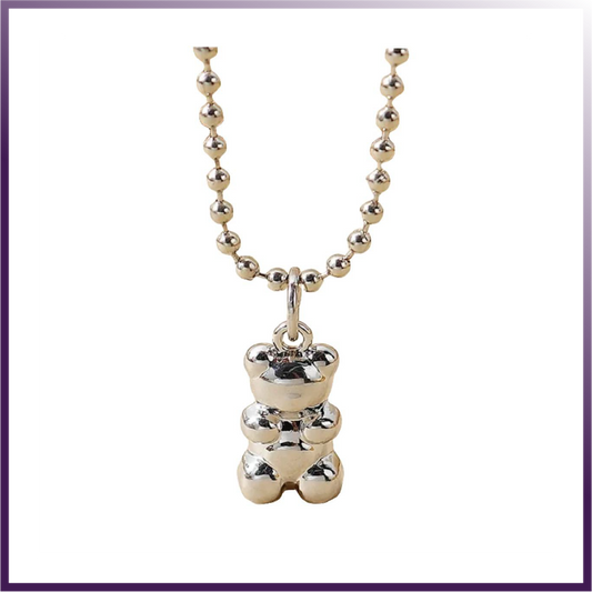 Trendy Bear Necklace