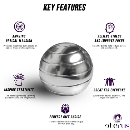 Rotating Desktop Spinning Ball