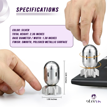Metal Mini Torpedo Fidget Spinner