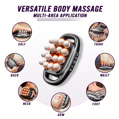 16-Head Muscle Massage Gun Deep Tissue Percussion Massager for Muscle Relaxation & Recovery