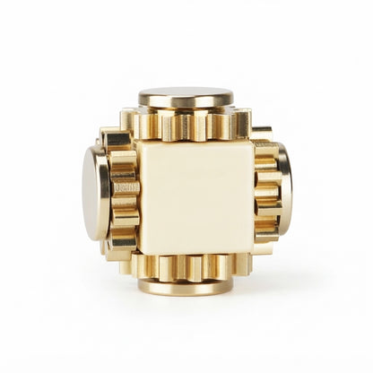 Brass Cube Gears Spinner