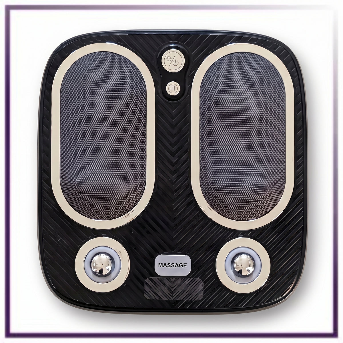Stress & Pain Relief Foot Massager w/Heat- Deep Tissue, Circulation & Relaxing