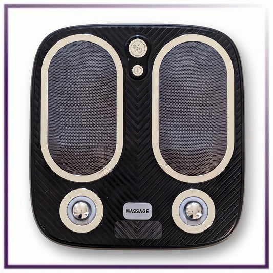 Stress & Pain Relief Foot Massager w/Heat- Deep Tissue, Circulation & Relaxing