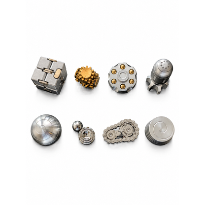 Metal Desk Fidget & Kinetic Toy Collection