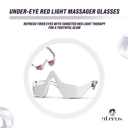 Under-Eye Red Light Therapy Skin Care Massager