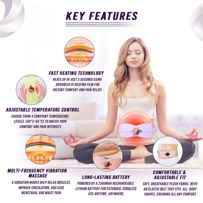 Electric Warming Belt Wellness Heating Pad