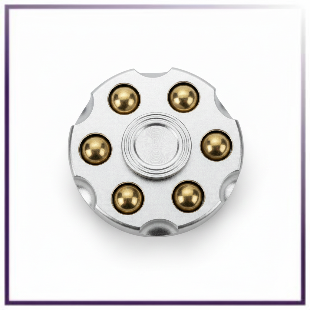 Rotating Spinner Metal Alloy Rotating Cylinder Spinner Fidget – eterus
